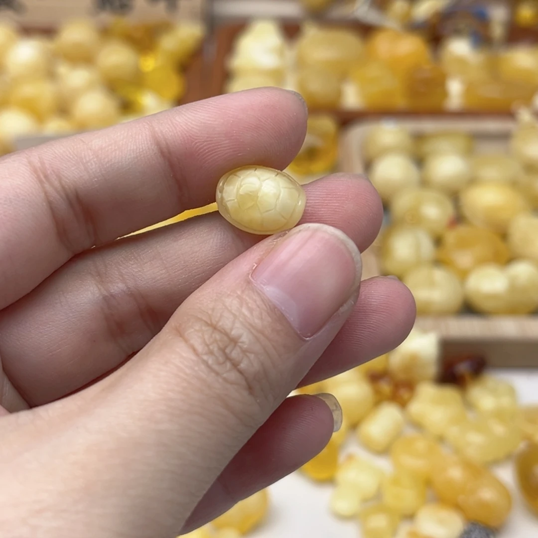 裸石蜜蜡未镶嵌天然