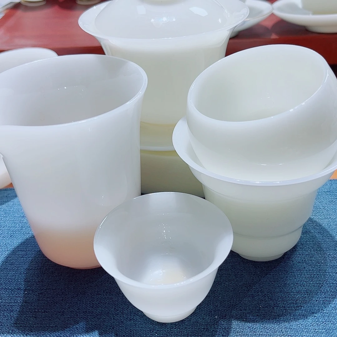 陶瓷璞玉155cc➕6杯套组安全