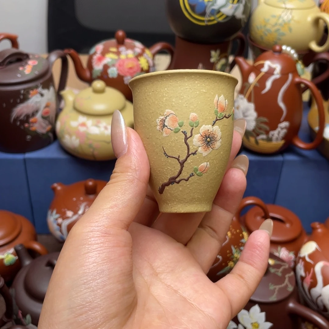 茶杯紫砂紫砂主人杯50cc