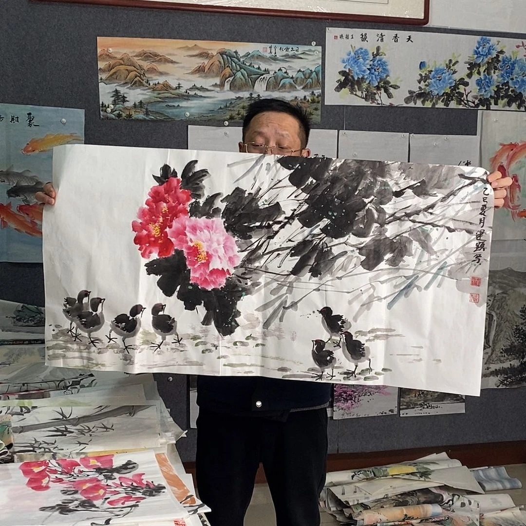 国画手写手绘国会作品67