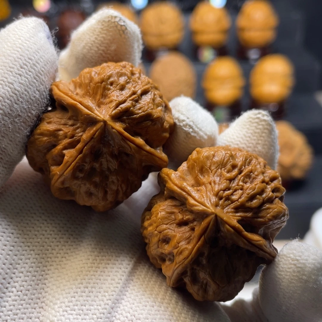 把件文玩核桃Y1三棱