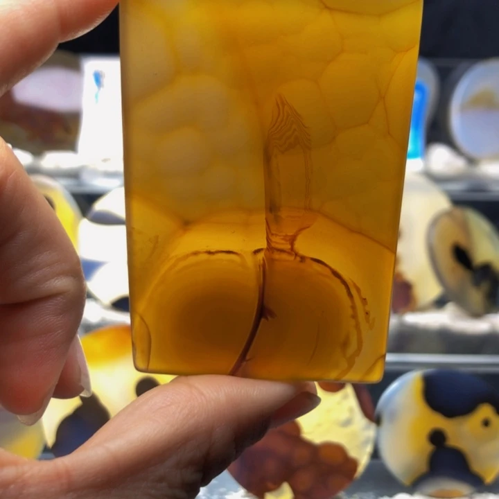 合金玛瑙/玉髓珠宝奇石86