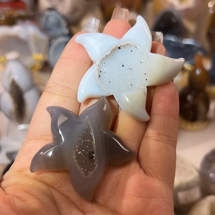 玛瑙/玉髓无合金海星