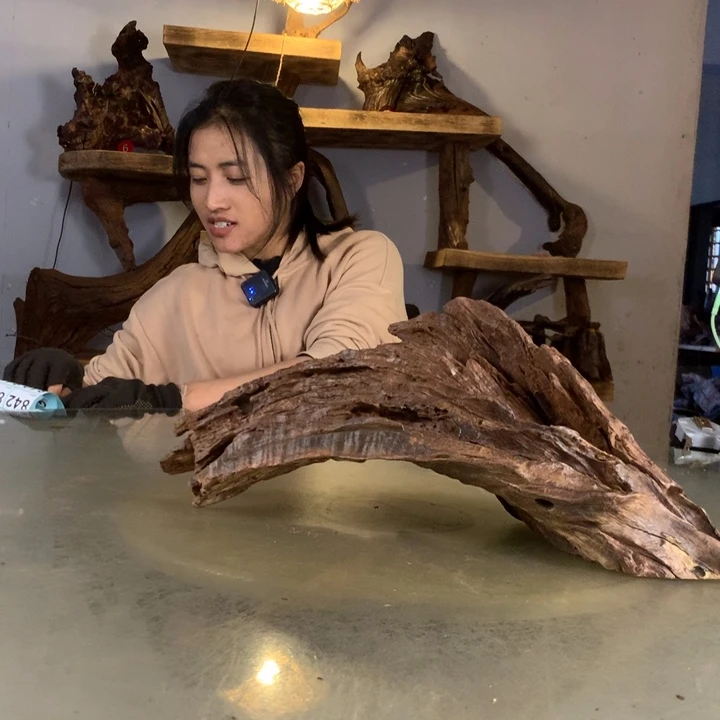 遂***风天然的云南紫柚木会黄水