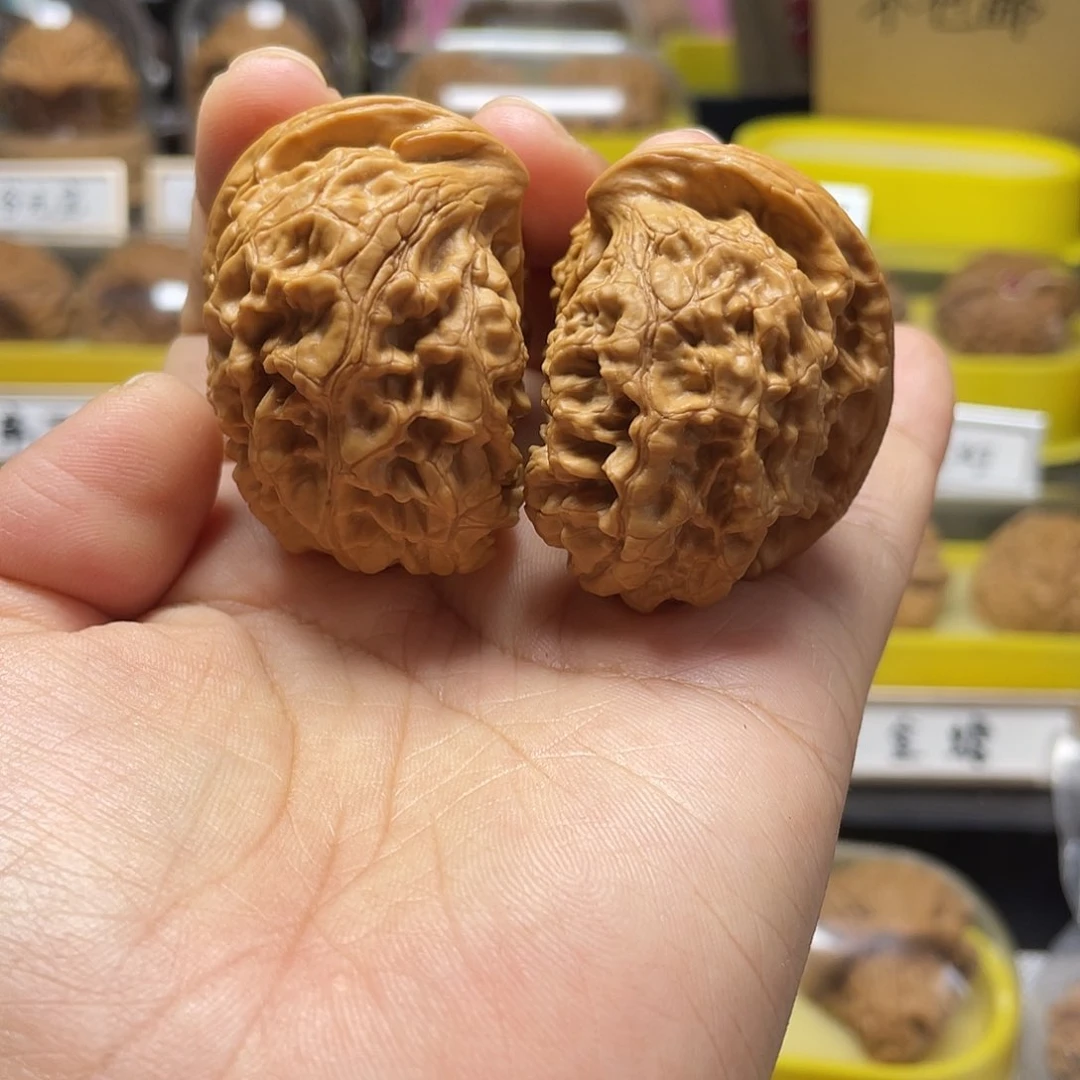 文玩核桃把件精品座山雕