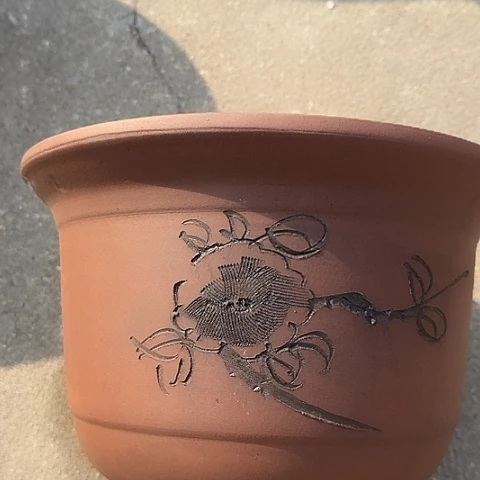 紫砂宜兴紫砂30平角金钟