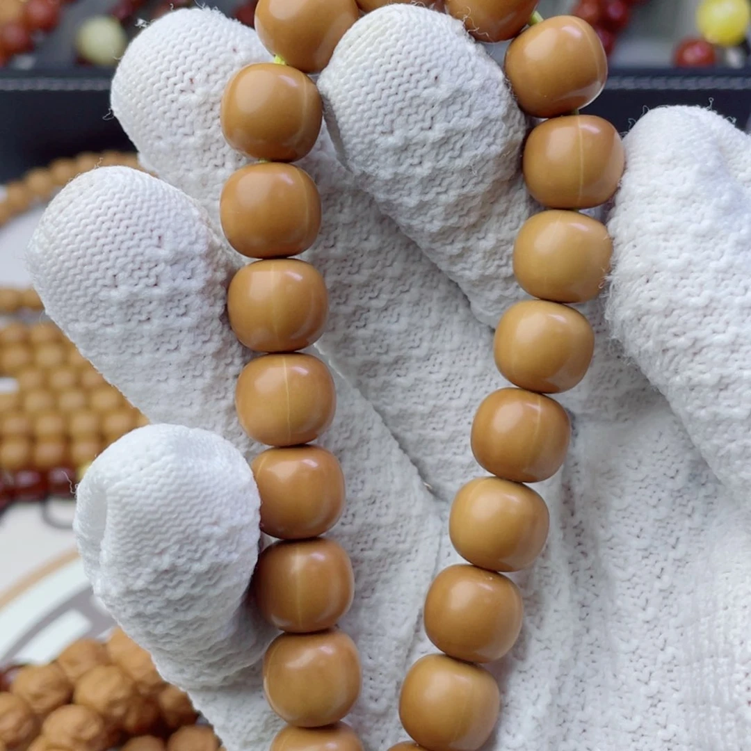 猴头核桃手串小*.油点龙岩8号