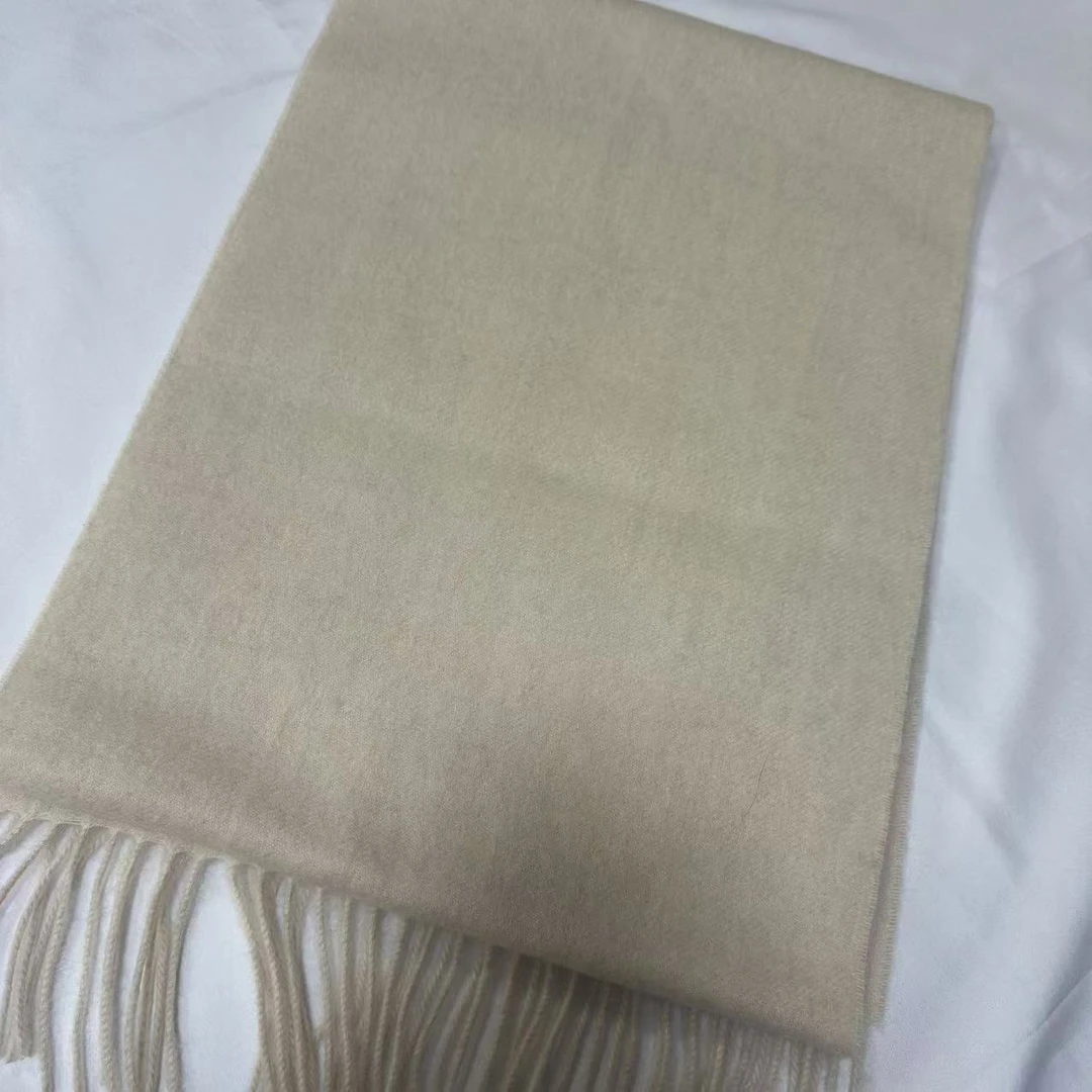 羊绒长巾-软白纹 30*180cm丝巾