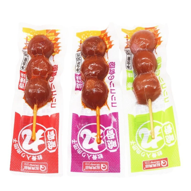 【直播间拆】脆骨丸肠香辣味烧烤味原味开袋即食熏煮香肠