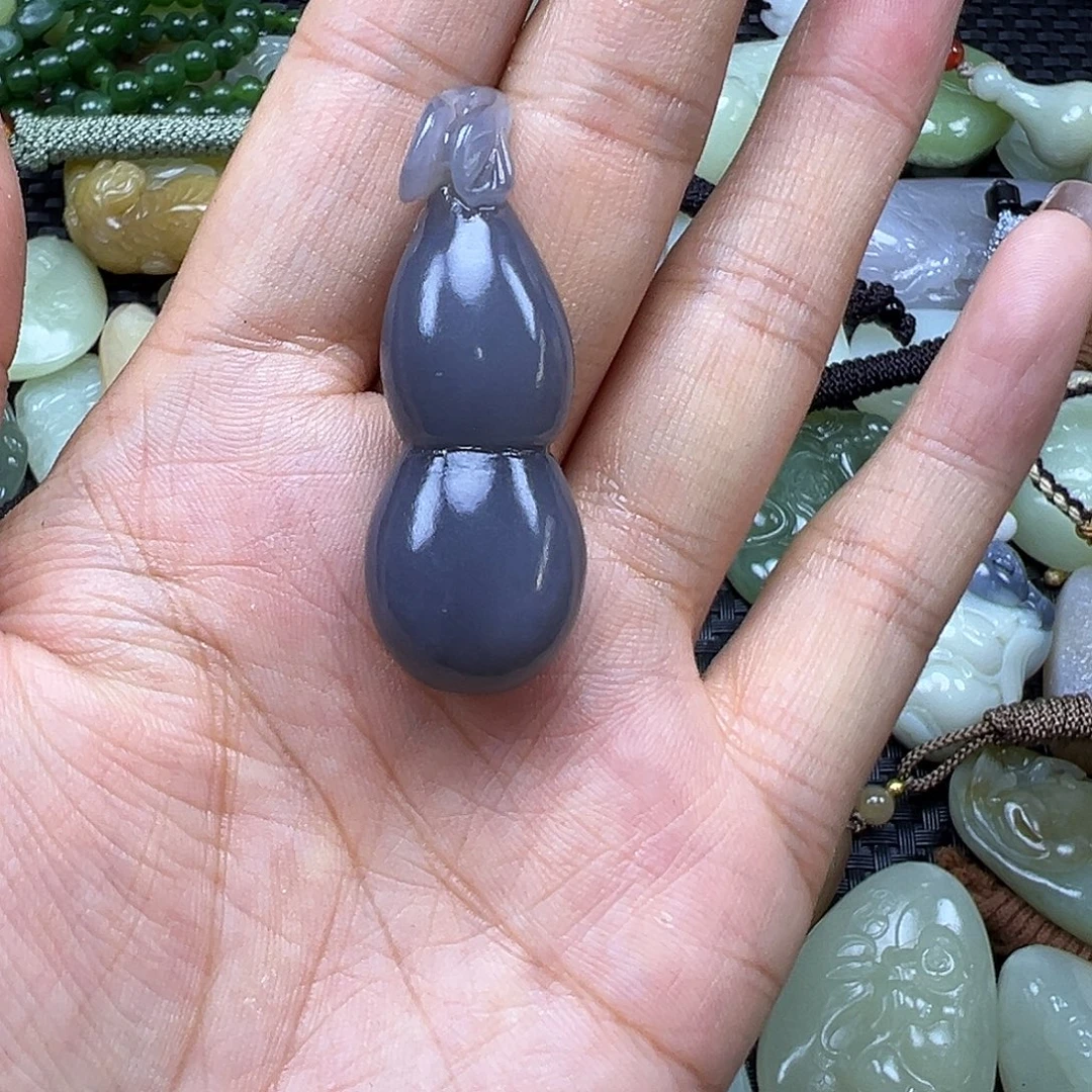 和田玉未镶嵌颈饰卡48.3