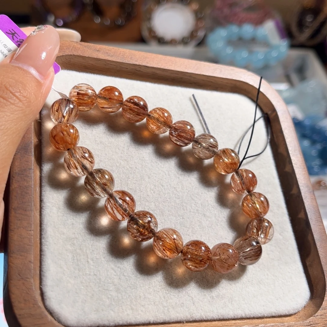 手链未镶嵌水晶黑金超9m