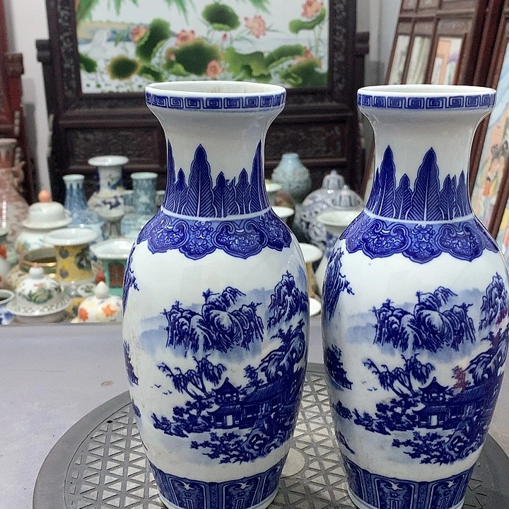 陶摆件博古架陶瓷摆件