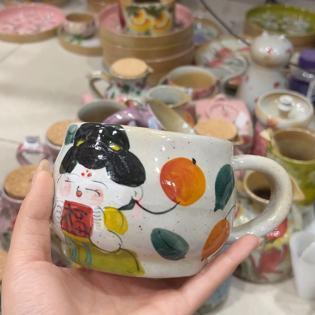 景德镇手工手绘高温釉下彩