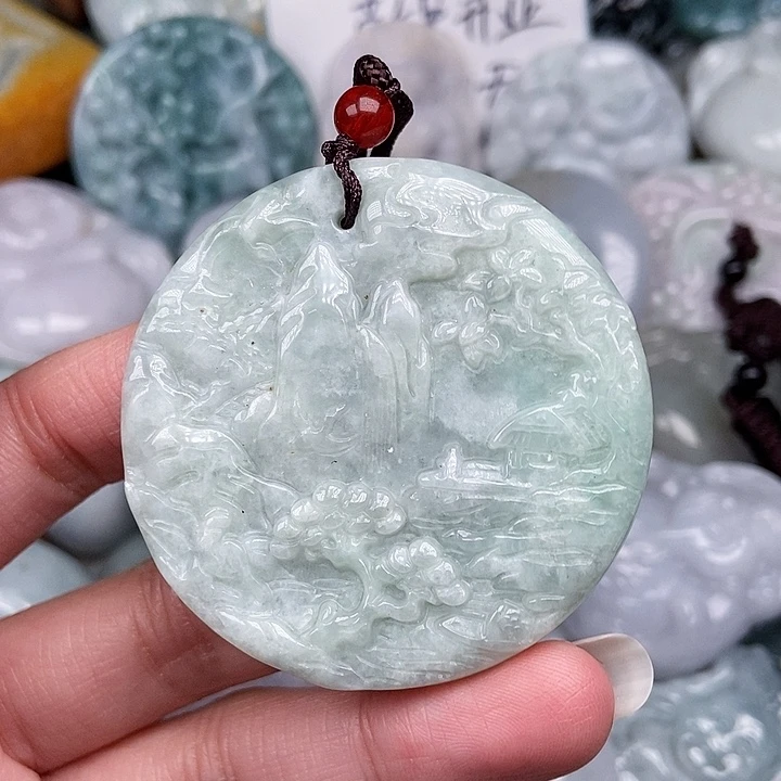 颈饰未镶嵌翡翠翡翠