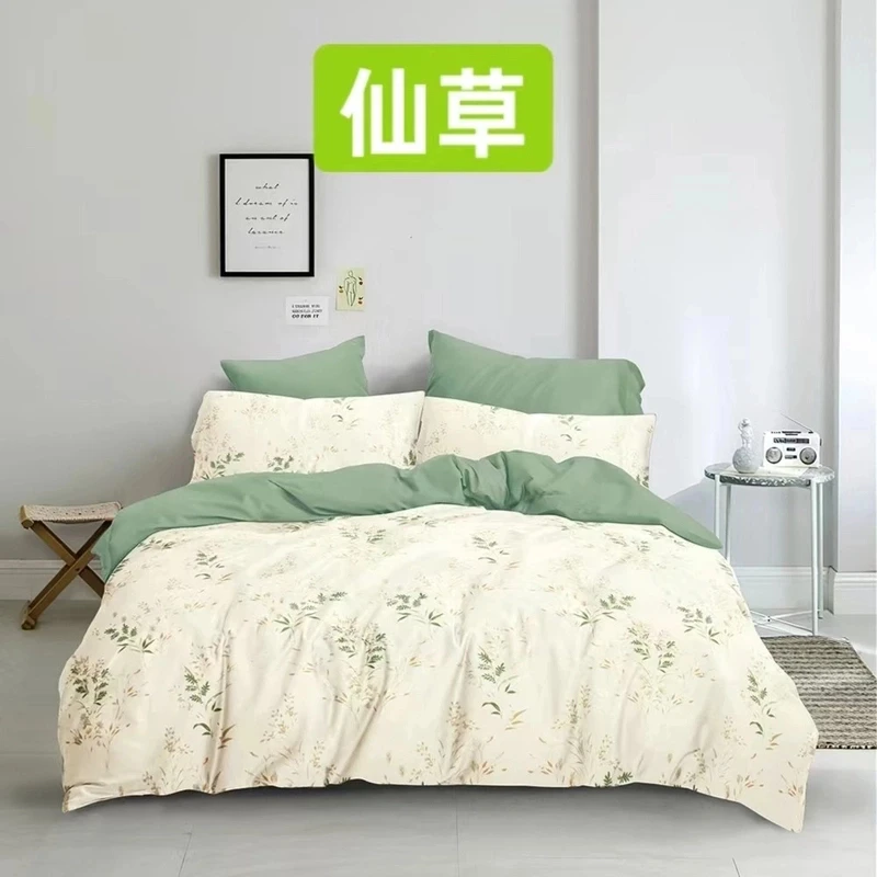 新款 家居床上用品 被套加厚磨毛棉印花被套亲肤柔软舒适保暖亲肤