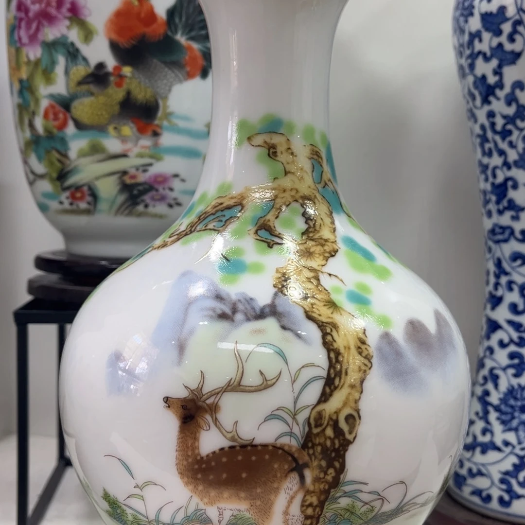 景德镇陶瓷花瓶摆件