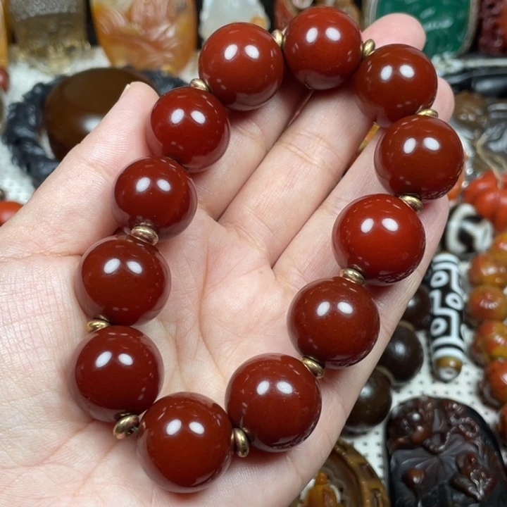 哲***德玛瑙/玉髓未镶嵌颈饰