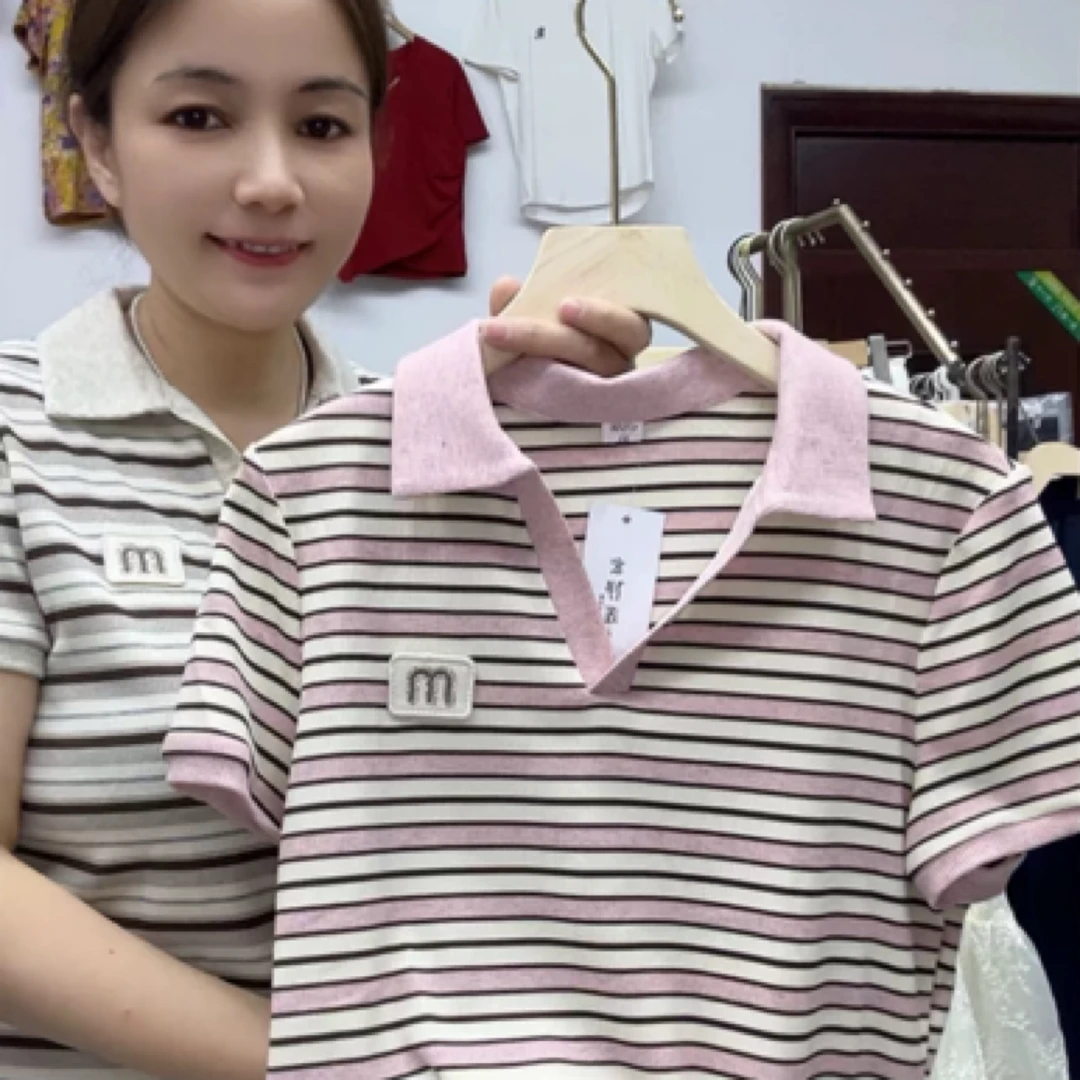 48款 条纹短袖上衣