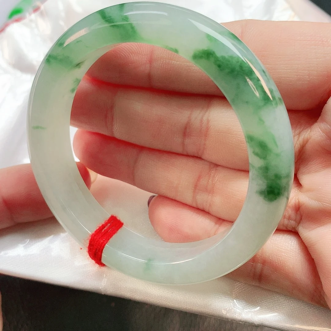 未镶嵌手镯翡翠正圈2807