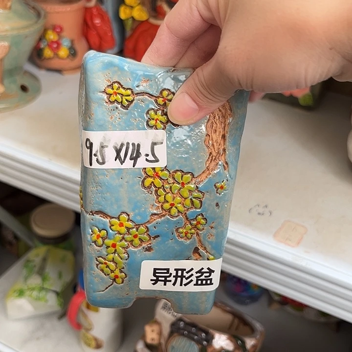 粗陶材质多肉花盆