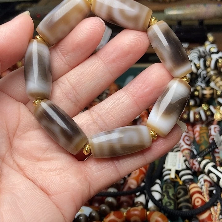 玛瑙/玉髓未镶嵌手链