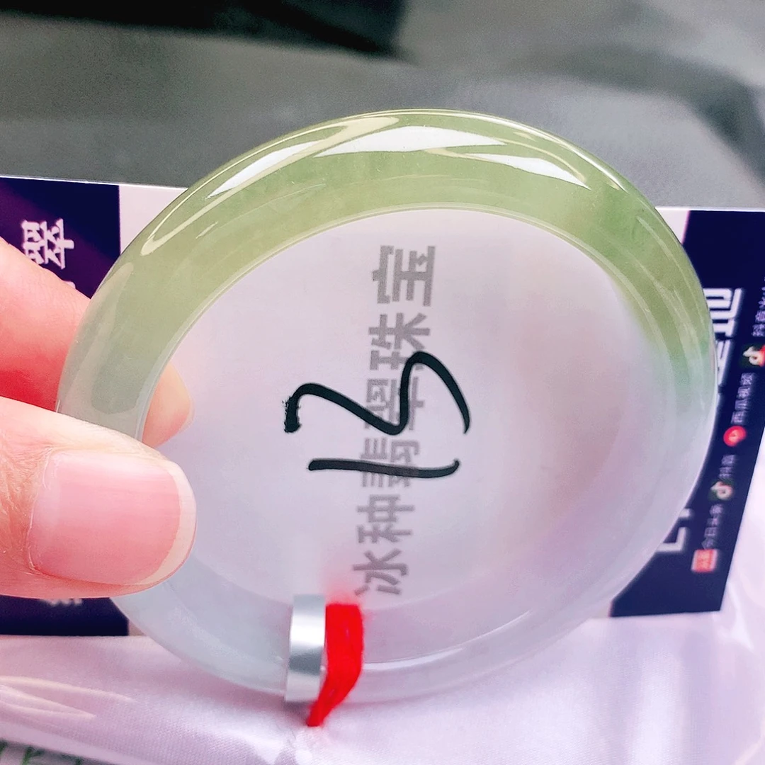 翡翠未镶嵌手镯缅甸天然a货翡翠手镯