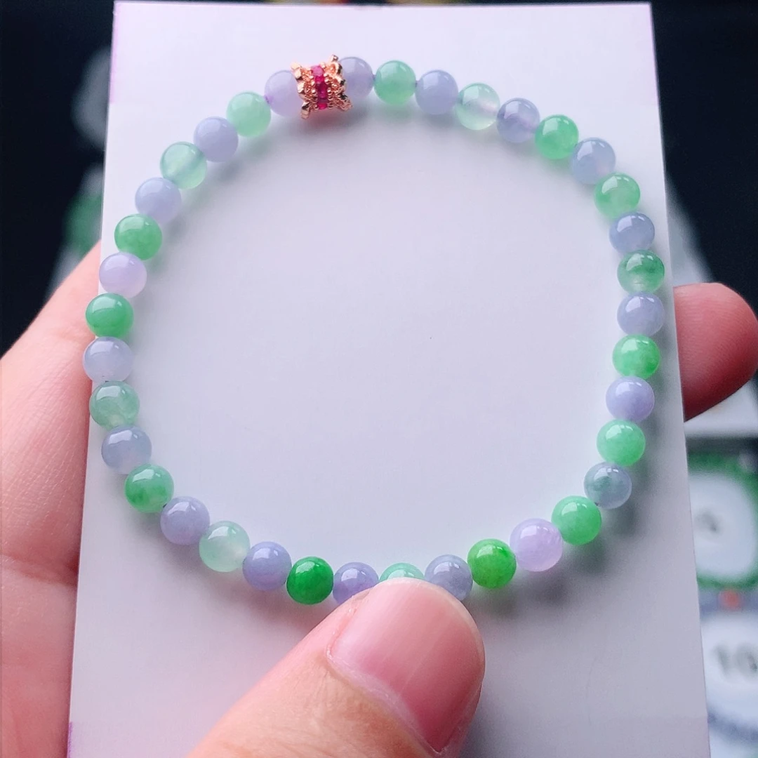 未镶嵌手串翡翠翡翠
