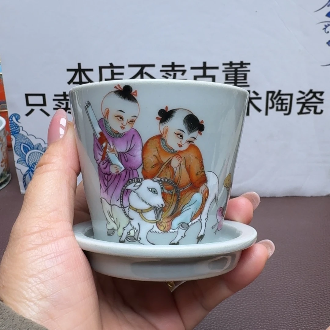 景德镇手工手绘展示