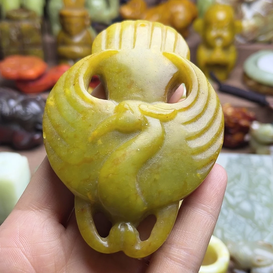 白玉菩提吊坠192。。