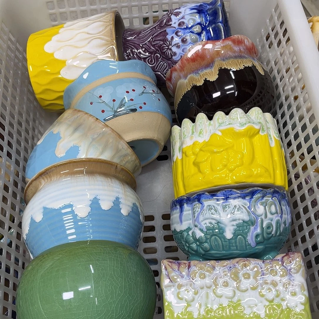 陶瓷陶瓷花盆特价上新口8-0厘米