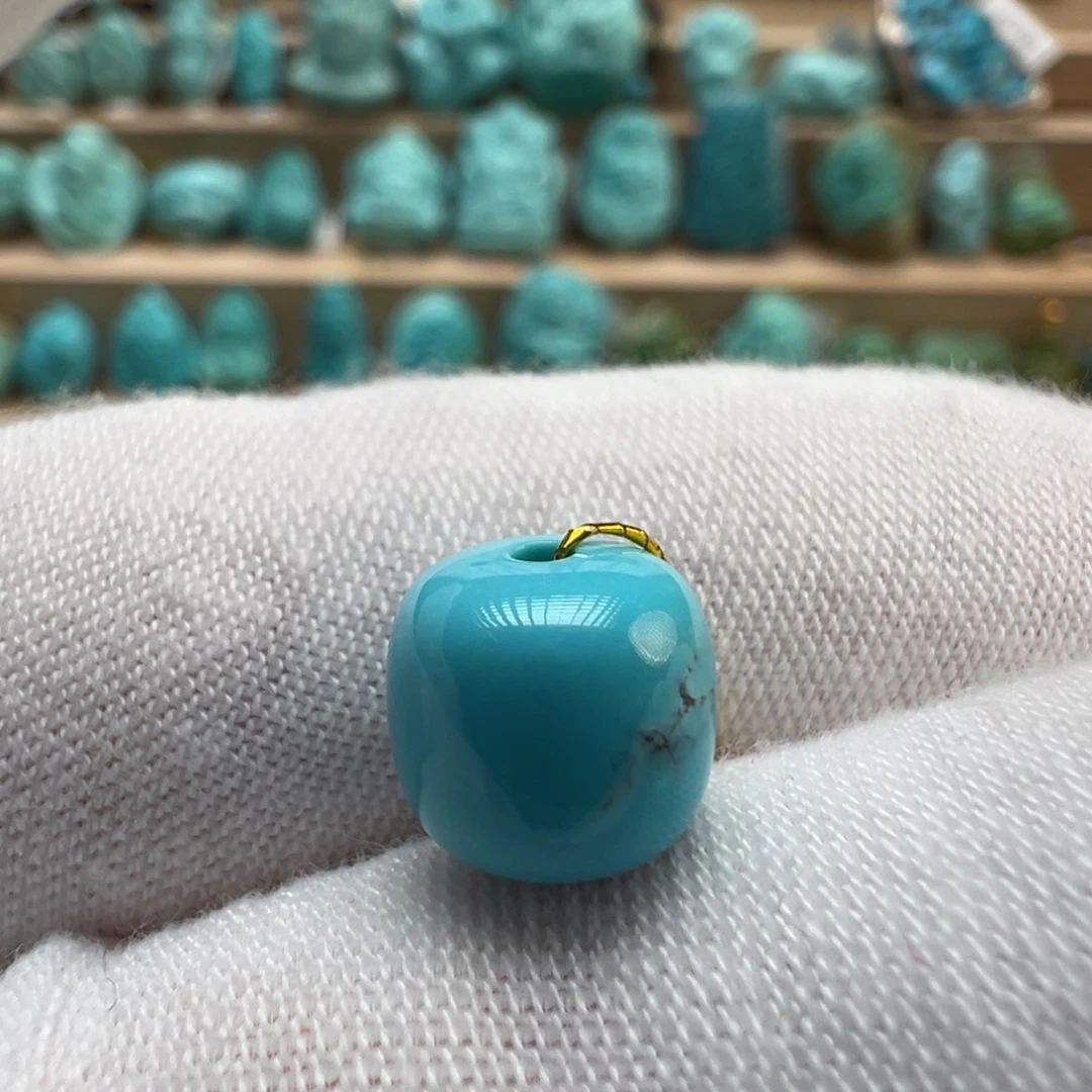 绿松石未镶嵌配饰8.7*8.1