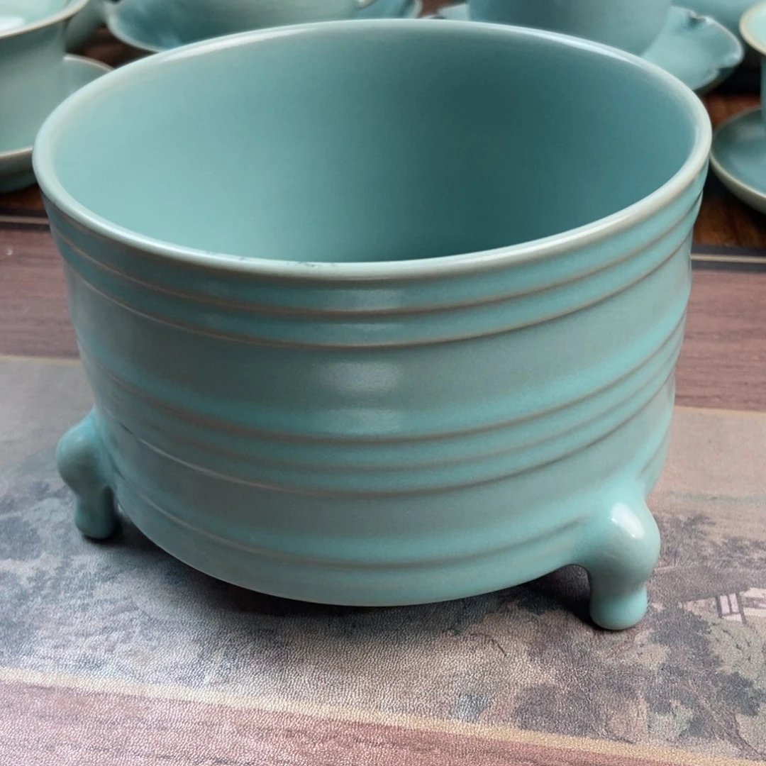 摆件原产地原矿汝瓷～茶器
