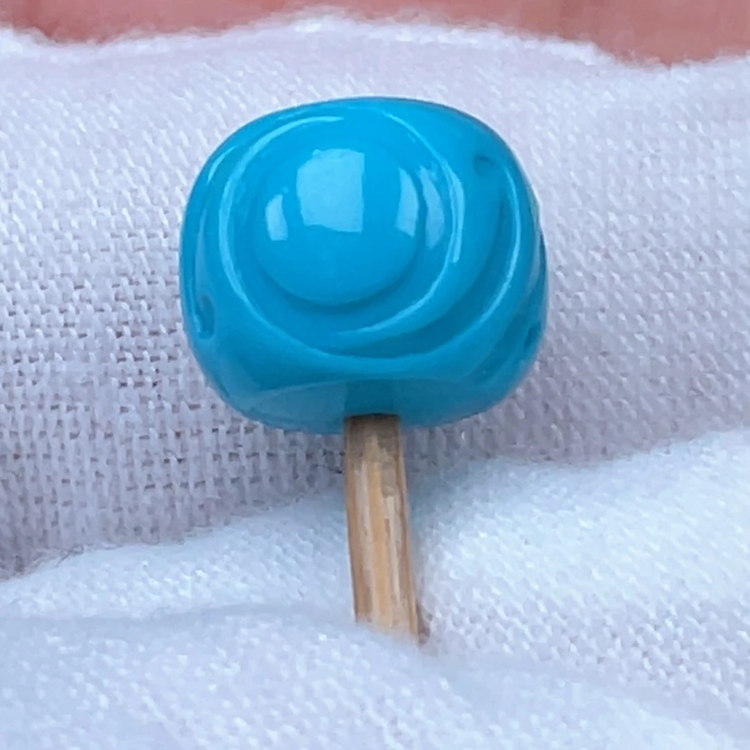 绿松石未镶嵌颈饰10.4mm