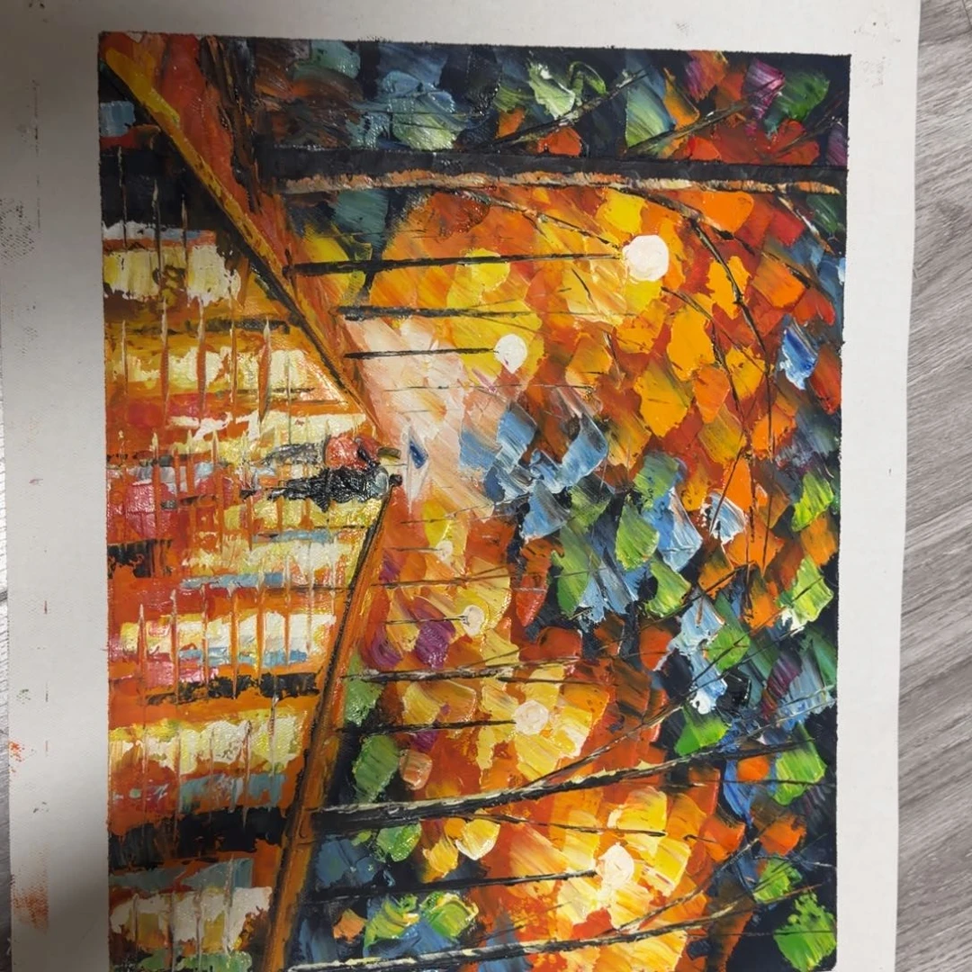 油画我的小伙伴都在等