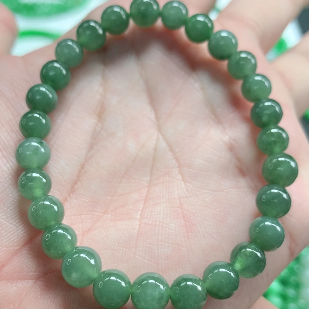 翡翠未镶嵌手链翡翠