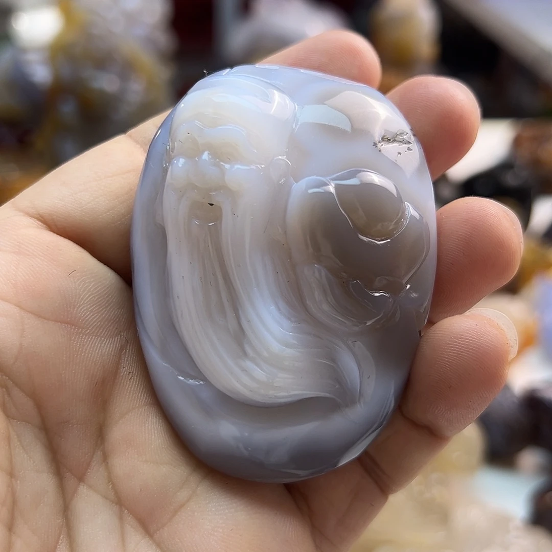 玛瑙/玉髓合金颈饰