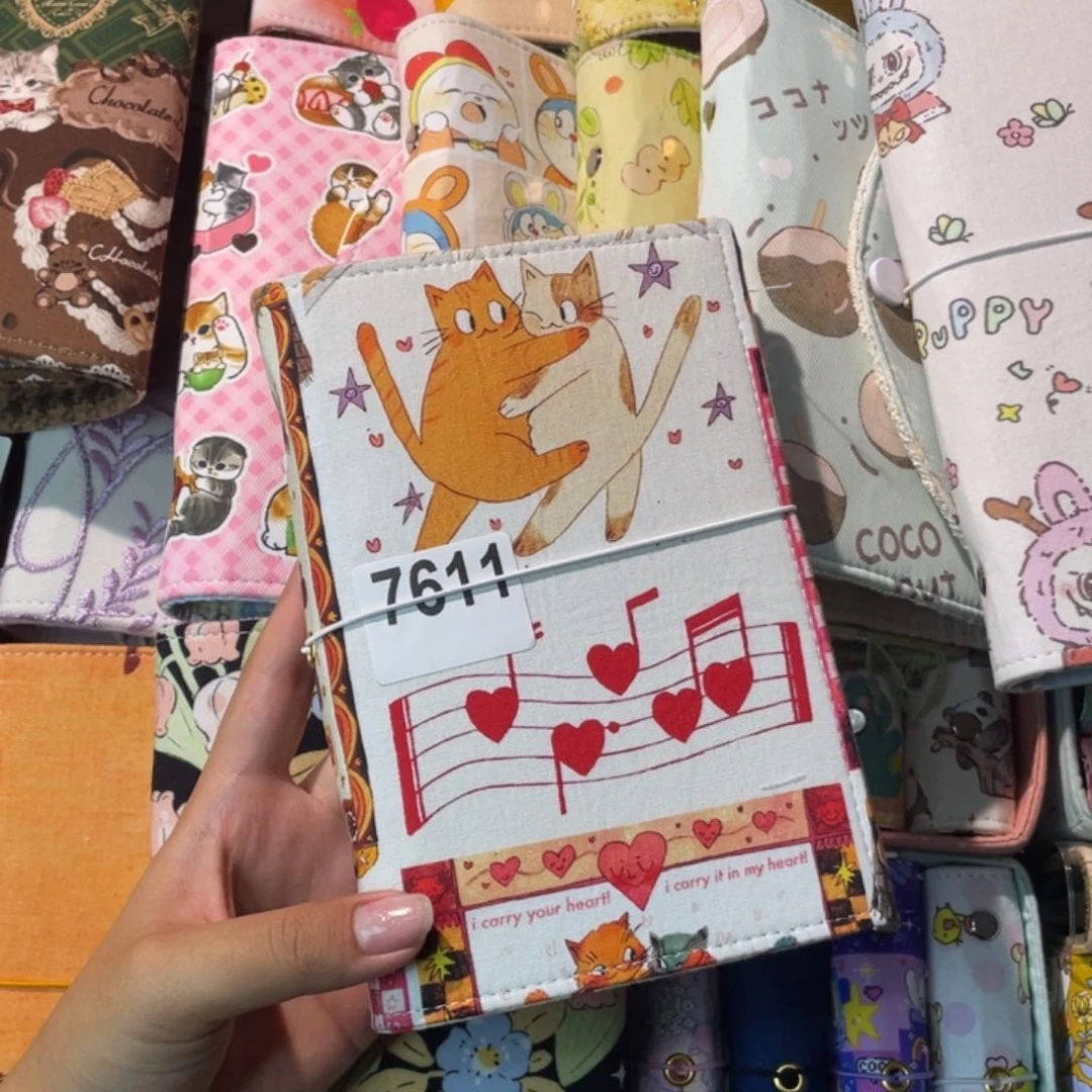 织绣a6活页不加纸7611。