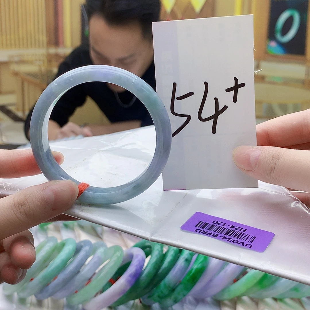 翡翠未镶嵌手镯nn