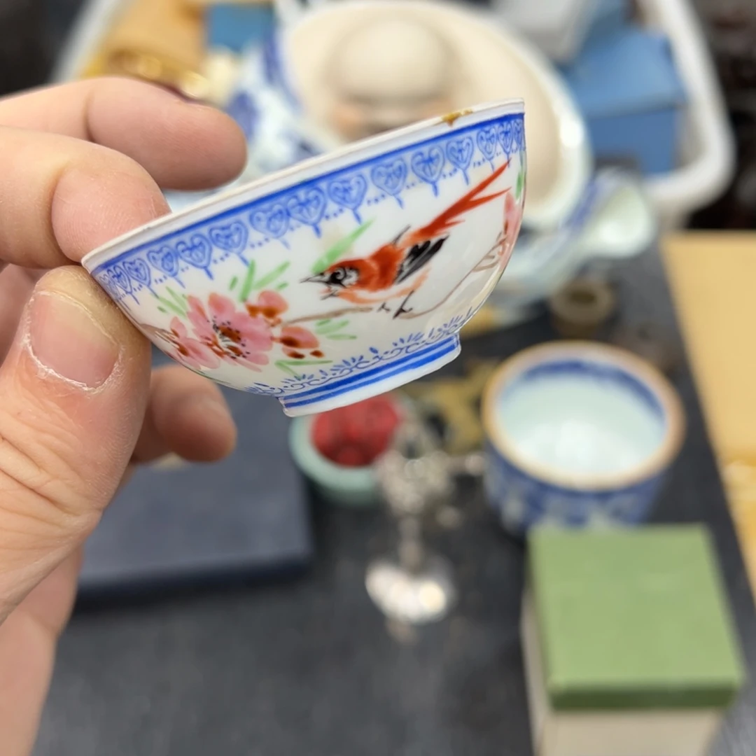 陶瓷中古工艺品摆件