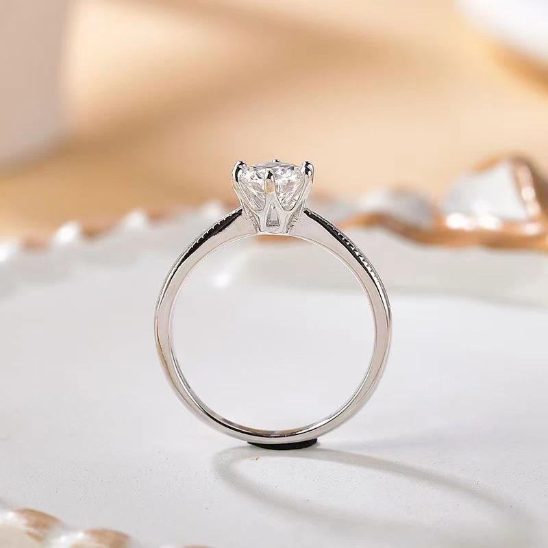 《私人定制》周家丝带女戒  0.50ct
