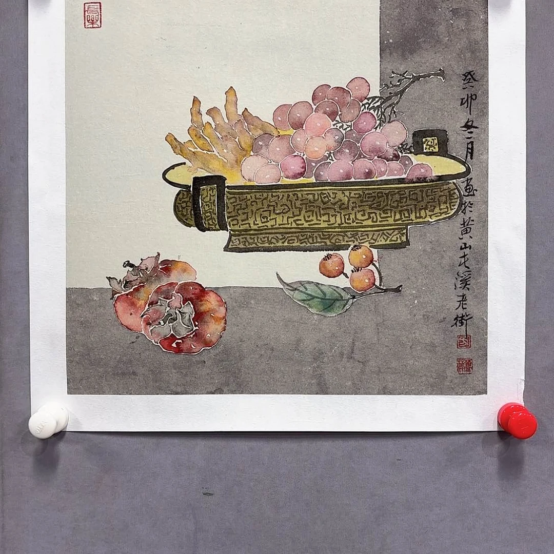 国画国画纯手绘作品请放心去藏