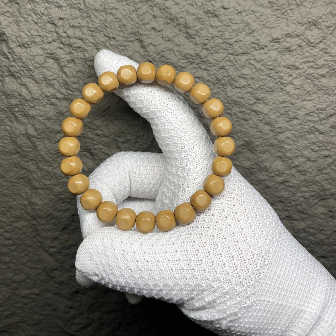 「精工」全品9+小六方原色猴头核桃手串