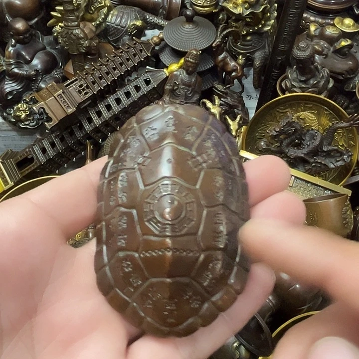 顺顺利利，铜器摆件