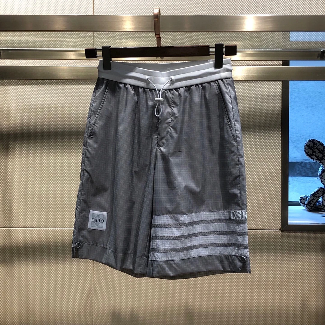 正品 DOSERMO丹西摩25轻奢高端春夏新款高端轻奢男士松紧腰短裤