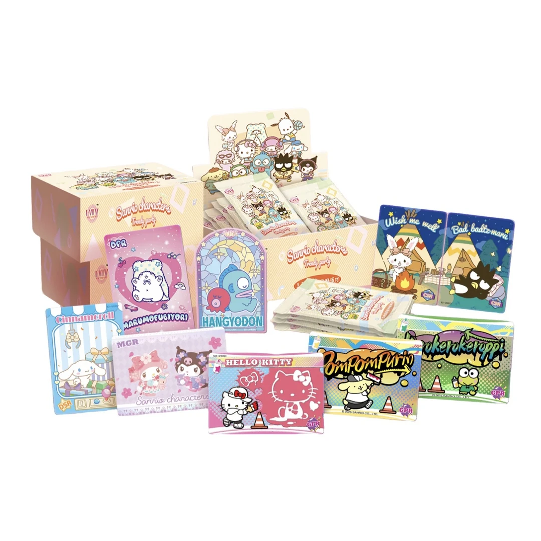 【吃吃】一起玩儿 三丽鸥·超酷派对畅享包  卡牌盲盒（代拆）