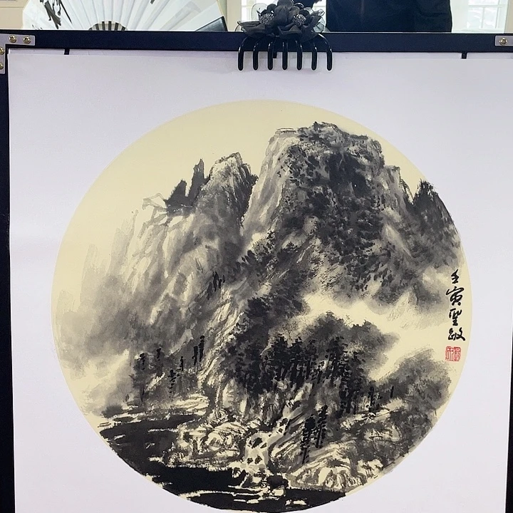 国画张圣敏先生纯手绘作品