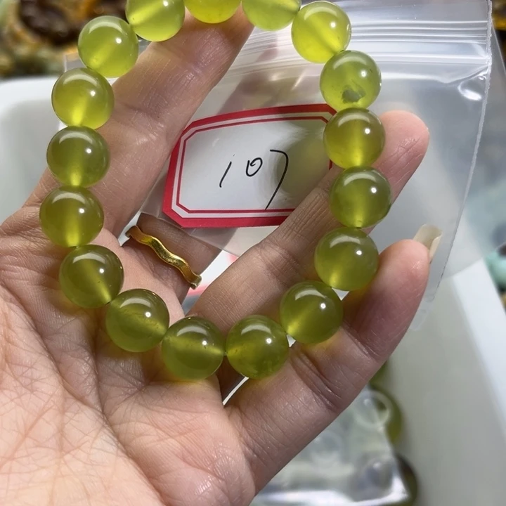 蛇纹石玉未镶嵌手链