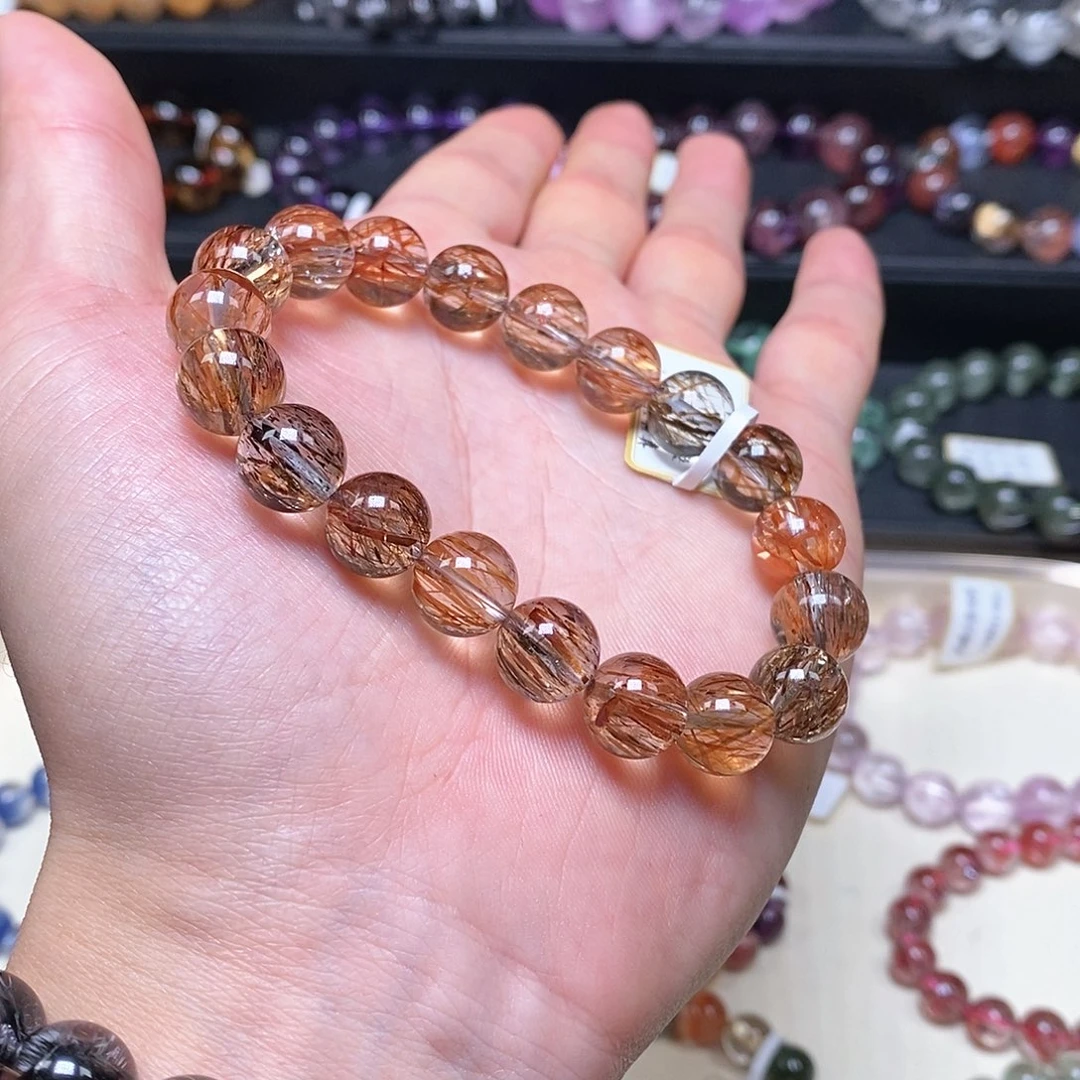 水晶手串未镶嵌手串10.5