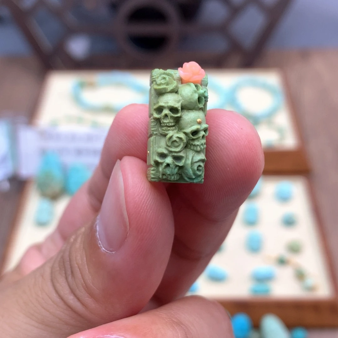 绿松石未镶嵌12配饰