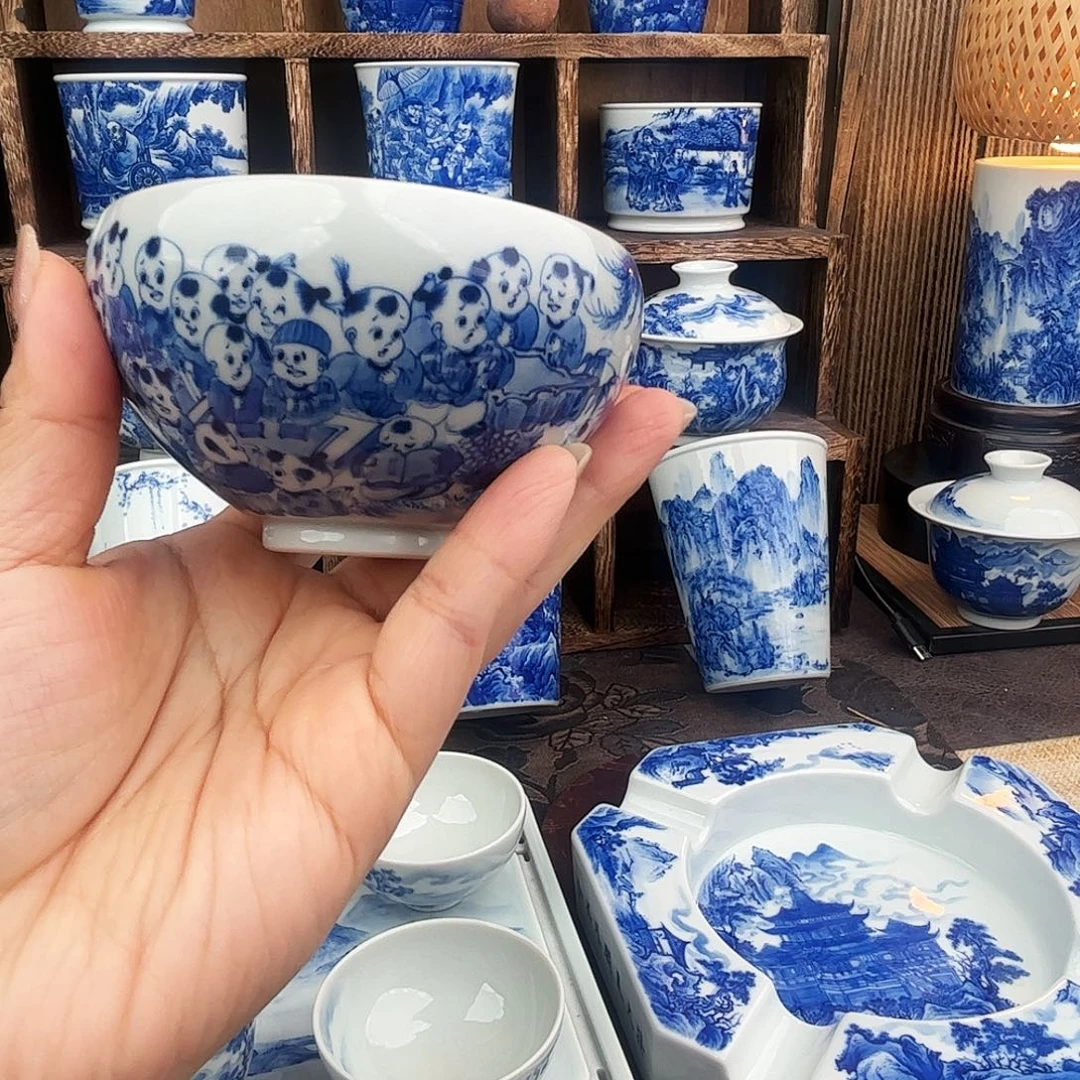 瓷片一笔一墨 叩玉山房